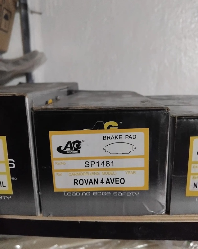 Передние тормозные колодки AG от Ravon R4
